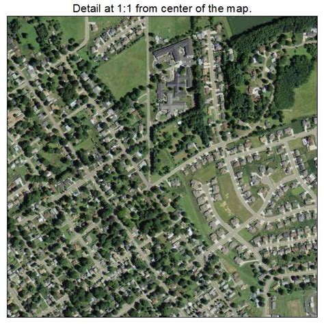 Aerial Photography Map of Dover, OH Ohio