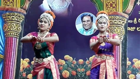 Pushpanjali song | kuchipudi Dance | Sri Kuchipudi Nritya Nilayam - YouTube