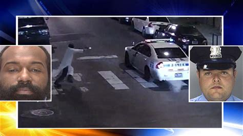 Images released from ambush, shooting of Philadelphia police officer - ABC7 Chicago