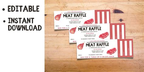 Meat Raffle Ideas