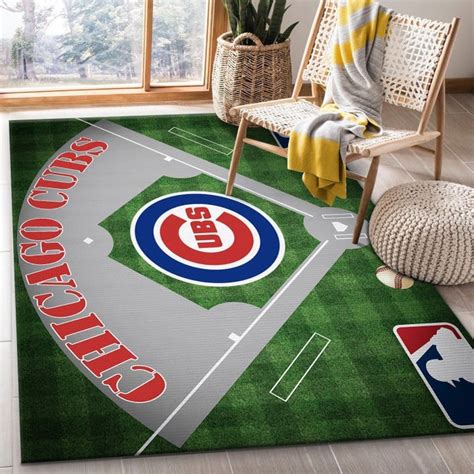 Chicago Cubs Area Rugs Living Room Carpet Christmas Gift Floor Decor ...