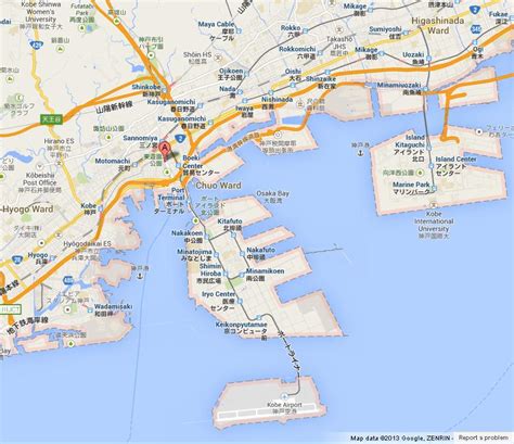 Map of Kobe