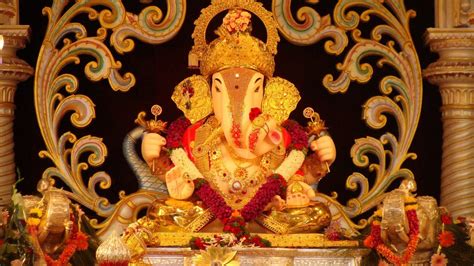 Dagdusheth Ganpati Wallpapers - Wallpaper Cave