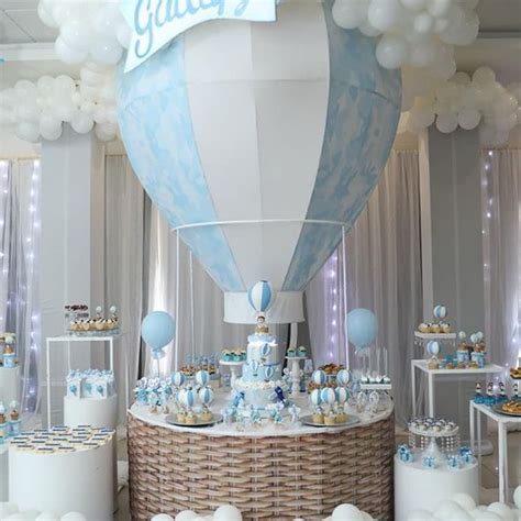 Globos Aerostáticos y Aviones para Gadafy en su Baby Shower.Planeación y Decoración:@festejar ...