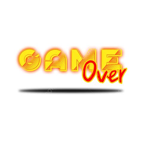 Game Over Clipart PNG Images, Game Over Retro Text, Font, Game Art, Text Art PNG Image For Free ...