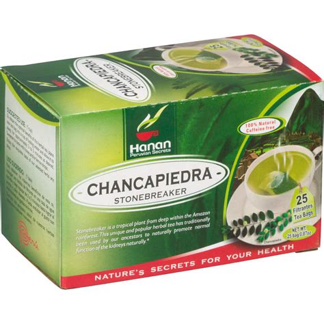 Buy Hanan Chanca Piedra Tea “Stone Breaker” – 25 Teabags of Kidney Stone Support Supplement ...