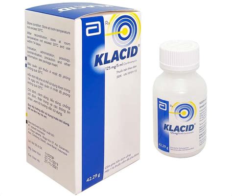 Uses Of Klacid 125mg/5ml Vinmec, 53% OFF