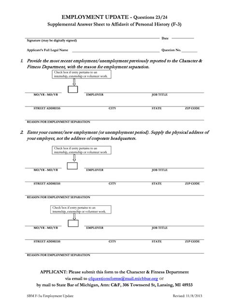 Bar Exam Application State Bar of Michigan Mich Bar - Fill Out and Sign ...