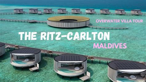 The Ritz-Carlton Maldives - Overwater Villa TOUR - YouTube