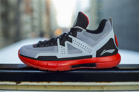 Li-Ning Way of Wade 5 'Grey/Lava Red'