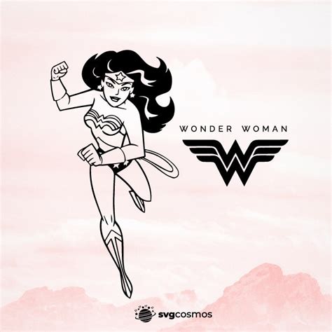 Wonder Woman silhouette svg cricut – svgcosmos