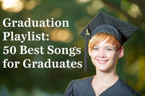 72 Songs for a Graduation Playlist | Graduation songs, Graduation party ...