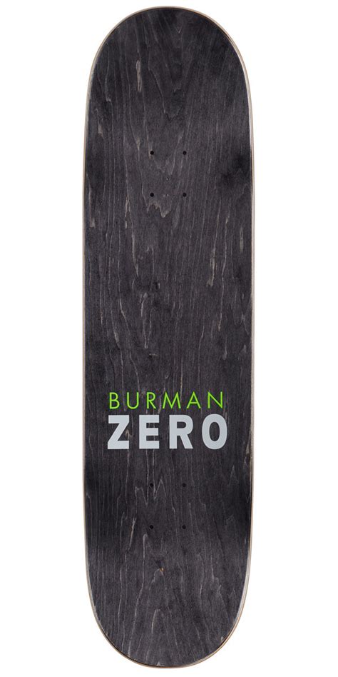 Zero Symbolism Burman Skateboard Deck - 8.50" – CCS