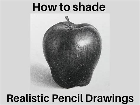 How to Shade Realistic Pencil Drawings - Pencil Perceptions