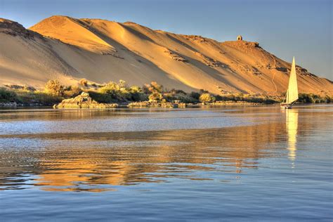 Nile River Views in Cairo Egypt