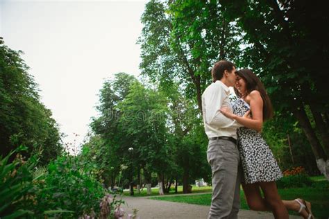 Beautiful Young Couple on a Nature Background Stock Image - Image of nature, male: 101463005