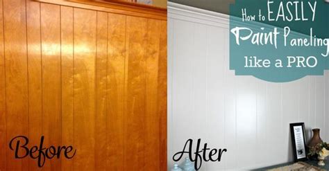 DIY Home Repair Hack: Easily Paint Over Wood Paneling | Paint over wood paneling, Paneling ...