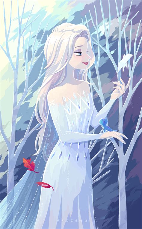 Elsa - Frozen 2 Fan Art (43429476) - Fanpop