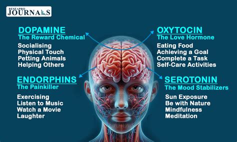 Serotonin, dopamine, endorphins, and oxytocin are vital neurotransmitters governing our well-being