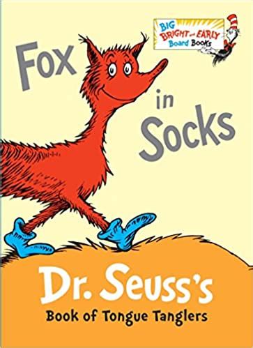 Fox in Socks (Big Bright & Early Board Book): Amazon.co.uk: Dr Seuss: Books Toddler Books ...