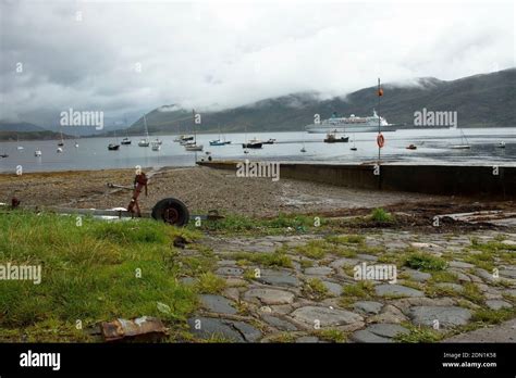 Ullapool harbour, Scotland, UK Stock Photo - Alamy