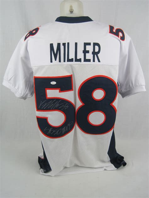 Lot Detail - Von Miller 2016 Denver Broncos Super Bowl 50 MVP ...