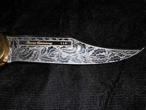 RARE Vtg PUMA Commemorative Knife -1769 -Antique Collection -Stag -New ...