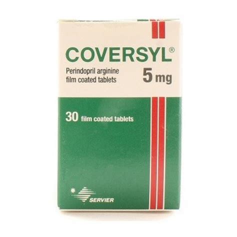 Coversyl 5 mg 30 tabs - Cover Bracalet