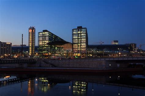 The Central Station of Berlin (Hauptbahnhof) -Germany Editorial Image ...