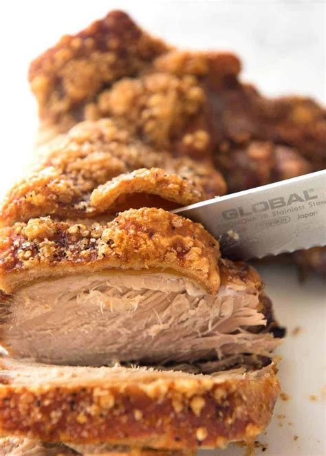 Pork Roast with Crispy Crackling | RecipeTin Eats