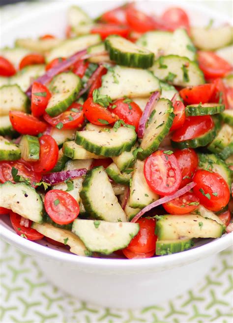 Tomato Cucumber Salad