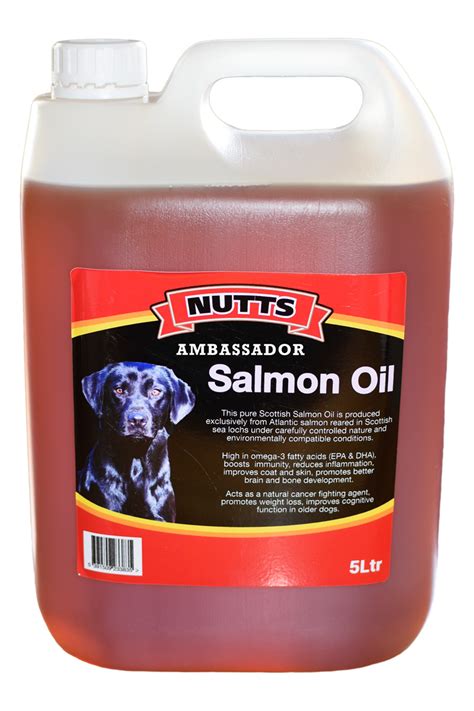 Salmon Oil for dogs 5 Litre – Ambassador Dog Food Ireland