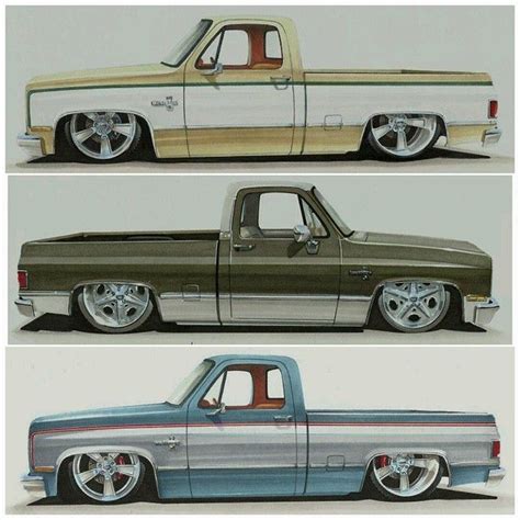 Daniel Reyna on Instagram: “C10 Sketches..” | Chevy trucks, Dream cars ...