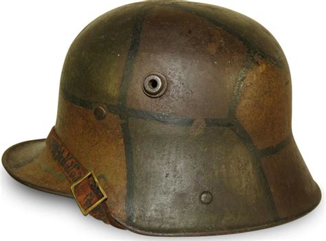 Stahlhelm M1916 Camo World War One, First World, German Helmet, Royal Engineers, Human Head, Ww1 ...