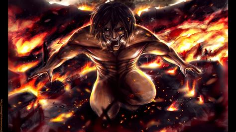 Eren Jaeger Titan Form Wallpaper