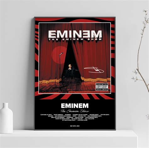 Eminem Poster Print the Eminem Show. Custom Album Cover - Etsy UK