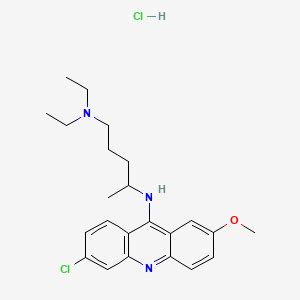 Quinacrine hydrochloride | C23H31Cl2N3O | CID 5351141 - PubChem