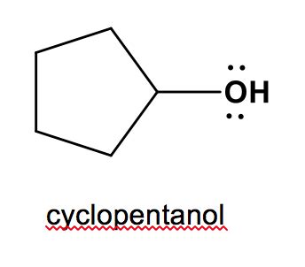 Solved Consider the structure of cyclopentanol, shown below. | Chegg.com