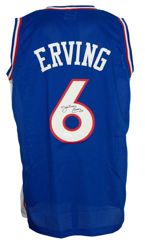 Julius Erving Signed Jersey (JSA COA) | Pristine Auction