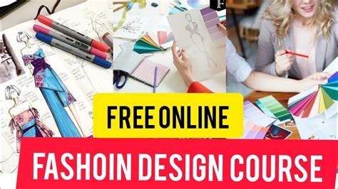 Free online FASHION Design Course / learn At Home Fashion design - YouTube