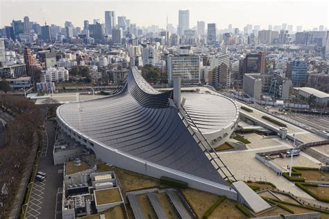 Yoyogi National Gymnasium by Kenzo Tange - Photo by Arne Müseler. - ArchiPanic