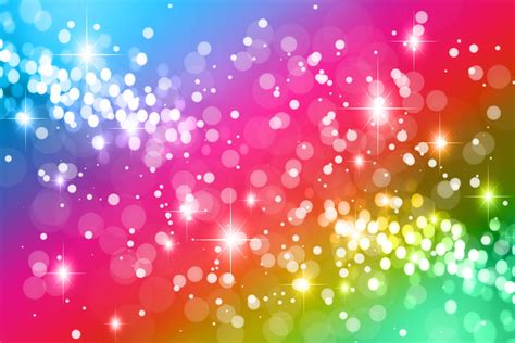 Rainbow Glitter Backgrounds