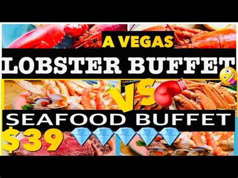 A Lobster Buffet + A $39.95 SEAFOOD BUFFET in VEGAS 🦞🏆 #vegas # ...