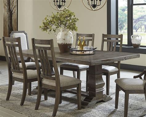 johnelle dining table and 6 chairs set