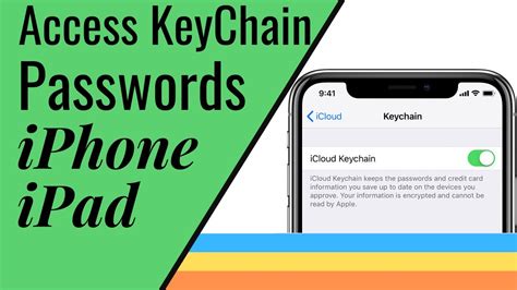 Keychain access on iphone - hiveovasg