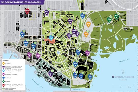 University Of Washington Seattle Campus Map - Maps Directions South Puget Sound Community ...