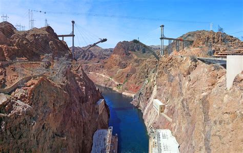 Hoover Dam Bypass Bridge Construction 16 | Panoramic of the … | Flickr