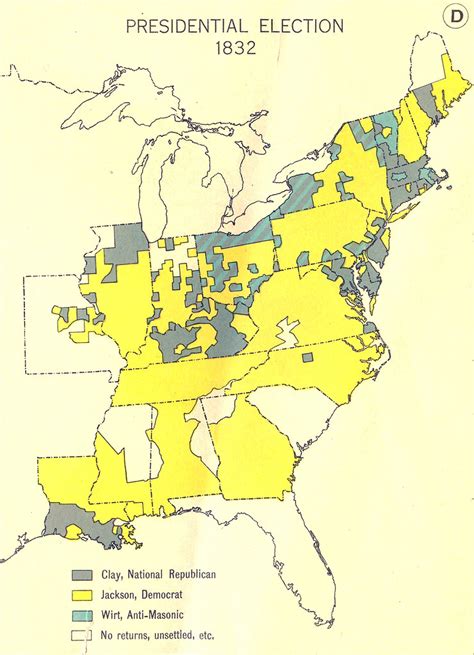 Presidential Election, 1832 | This map shows the electoral r… | Flickr