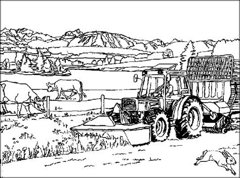 Farming Simulator Coloring Pages Coloring Pages