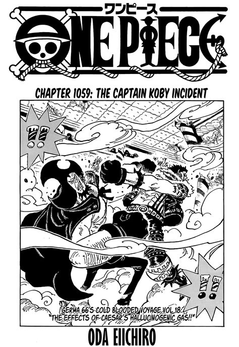 One Piece, Chapter 1059 - One Piece Manga Online